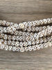 Hidden Gems: Carved Woven Nepal Bone Mala Beads
