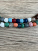 Hidden Gems: Multicolor West African Glass Beads