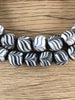 Hidden Gems: Black Round Java Feather Beads