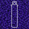 Opaque Cobalt Miyuki Seed Beads #414 (8/0, 3mm, 22g Tube)