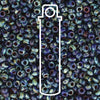 Picasso Opaque Cobalt Miyuki Seed Beads #4518 (8/0, 3mm, 22g Tube)