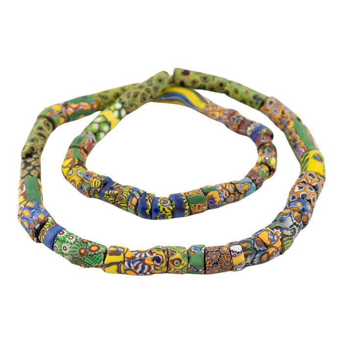 Antique Venetian Millefiori African Trade Beads #20661