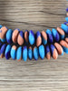 Hidden Gems: Fancy Ashanti Saucer Glass Beads