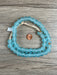 Hidden Gems: Pastel Blue Recycled Glass Beads (14mm)
