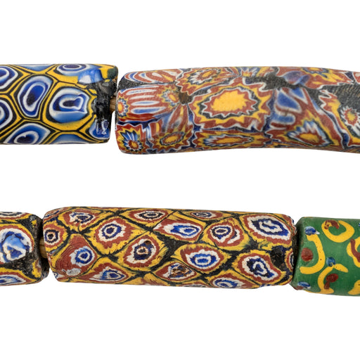Antique Venetian Millefiori African Trade Beads #20688