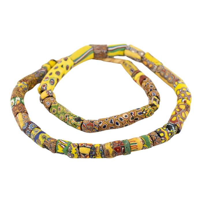 Antique Venetian Millefiori African Trade Beads #20675