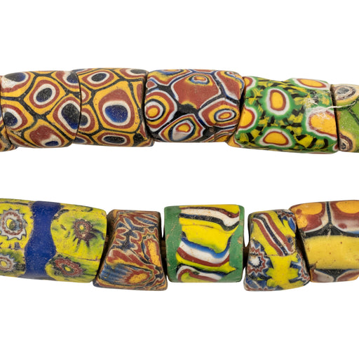 Antique Venetian Millefiori African Trade Beads #20675