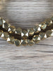 Hidden Gems: Jumbo Brass Faceted Diamond Cut Beads