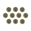 Antiqued Brass Tree of Life Button Set (10 Pack, 16mm)
