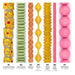 What's included, strands numbered 1-7: Summer Bead Set: Sunshine, Lime & Neon Pink