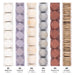 What's included, strands numbered 1-6: Wood Bead Set: White, Grey & Cream Farmhouse Decor