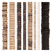 Coconut Shell Bead Set: Cream, Chocolate & Rustic (8 Strands, 3-15mm)