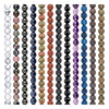 Gemstone Bead Set: 8mm Round Starter Mix (12 Strands, 7-8mm)