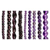 9 Strand Bundle: Garnet & Amethyst Gemstone Beads