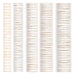 Bone Bead Set: White Button Size Run (5 Strands, 6-14mm)