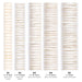 What's included, strands numbered 1-5: Bone Bead Set: White Button Size Run