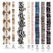 What's included, strands numbered 1-8: Shell Bead Set: Cowrie, Zebra & Mother of Pearl