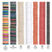 What's included, strands numbered 1-7: Vinyl Record Bead Set: Autumn & Dawn Medley
