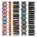Nepal Bead Set: Chevron, Sandalwood & Himalayan Bone (5 Strands, 3-10mm)