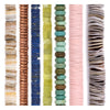 Heishi Bead Set: Shell, Copper, Lapis & Serpentine (7 Strands, 3-8mm)