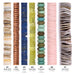 What's included, strands numbered 1-7: Heishi Bead Set: Shell, Copper, Lapis & Serpentine