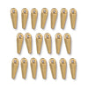 Gold Plated Small Dagger Charm Set (20 Pack, 13x4mm)
