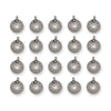 Antiqued Silver Asian Coin Charm Set (20 Pack, 25x21mm)