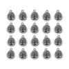 Antiqued Silver Tree of Life Charm Set (20 Pack, 19x16mm)