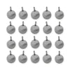 Antiqued Pewter Blank Charm Set (20 Pack, 17x12mm)