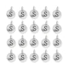 Antiqued Silver Letter S Charm Set (20 Pack, 17x12mm)