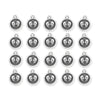Antiqued Silver Gemini Zodiac Charm Set (20 Pack, 19x16mm)