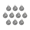 Antiqued Silver Chai Charm Set (10 Pack, 24x20mm)