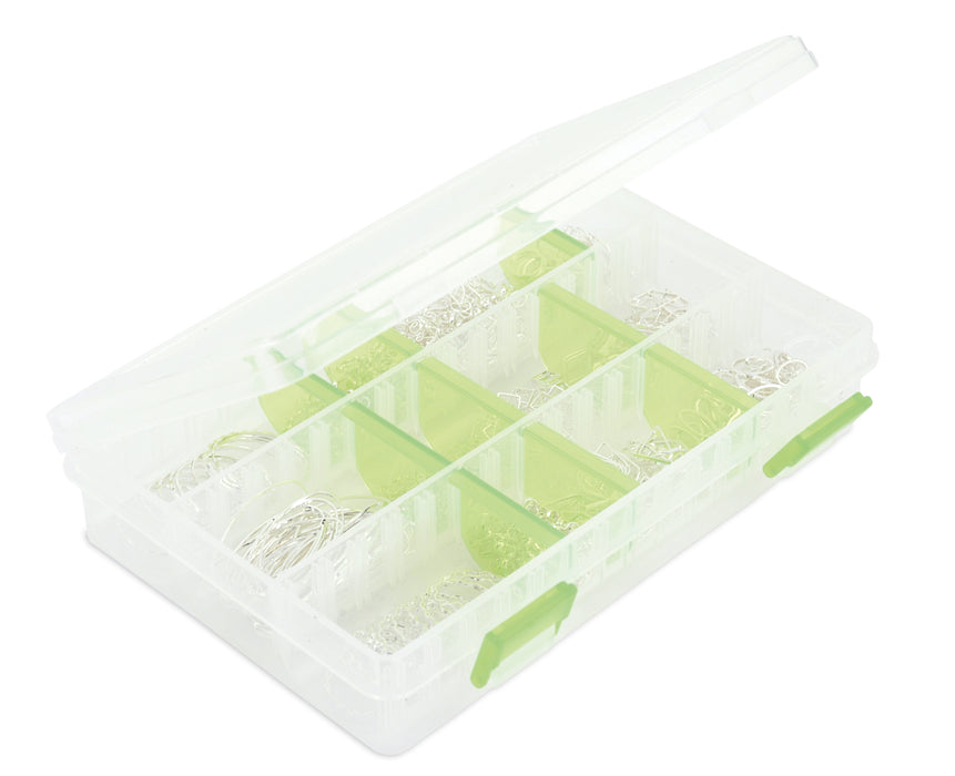 Bead Storage Box (9 Dividers, 8 x 5 x 1.5 in)