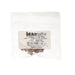 Clear plastic bag of copper magnetic clasps with a Beadsmith label showing the item number and made in China