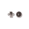 Antiqued Silver Magnetic Clasp (8mm)