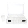 Organizer Case with 24 Flip Top Boxes (6.25 x 4 x 1.4 in)
