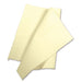 Sunshine polishing cloth loosely folded, showing cream fabric texture and pinked edges