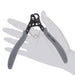BeadSmith One Step Looper shown over a hand outline for size reference