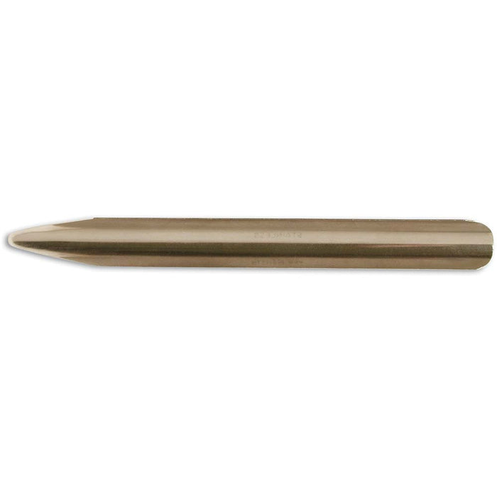 BeadSmith Scoop-EEZ bead scoop, 6 inch metal tool with a pointed tip, shown alone on white