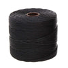 S-Lon 0.5mm Black Nylon Bead Cord (231ft)