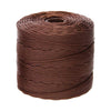 S-Lon 0.5mm Brown Nylon Bead Cord (231ft)