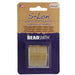 S-Lon bronze nylon bead cord spool in its Beadsmith retail card packaging with TEX210 label