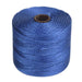 S-Lon 0.5mm Capri Blue nylon bead cord, full spool on a white background