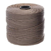 S-Lon 0.5mm Cocoa Nylon Bead Cord (231ft)