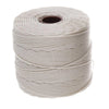 S-Lon 0.5mm Cream Nylon Bead Cord (231ft)