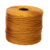S-Lon 0.5mm Gold Nylon Bead Cord (231ft)