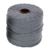 S-Lon 0.5mm Grey Nylon Bead Cord (231ft)