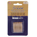S-Lon light brown nylon bead cord in Beadsmith retail packaging with label and a small wound spool