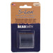 Navy S-Lon nylon bead cord spool in Beadsmith retail packaging with label showing TEX210 medium weight