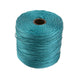 S-Lon 0.5mm teal nylon bead cord full spool on a white background